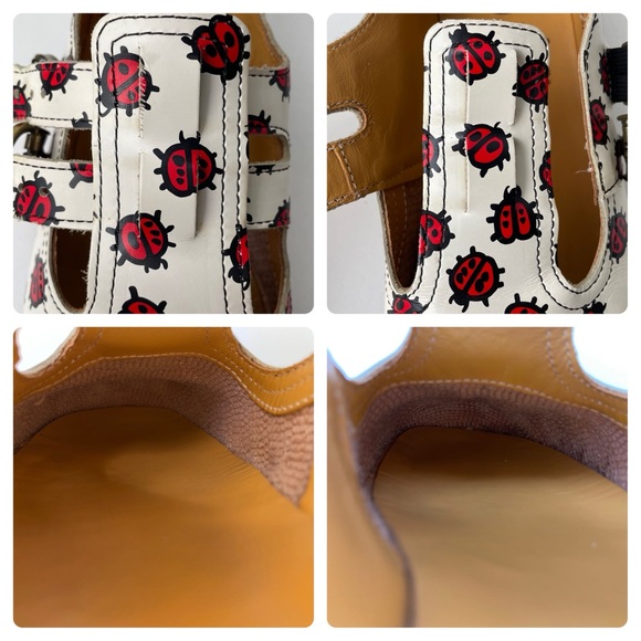 Vintage Dr. Martens Lady Bug England 8065 Leather Double Strap Mary Janes UK 7 - Picture 11 of 15
